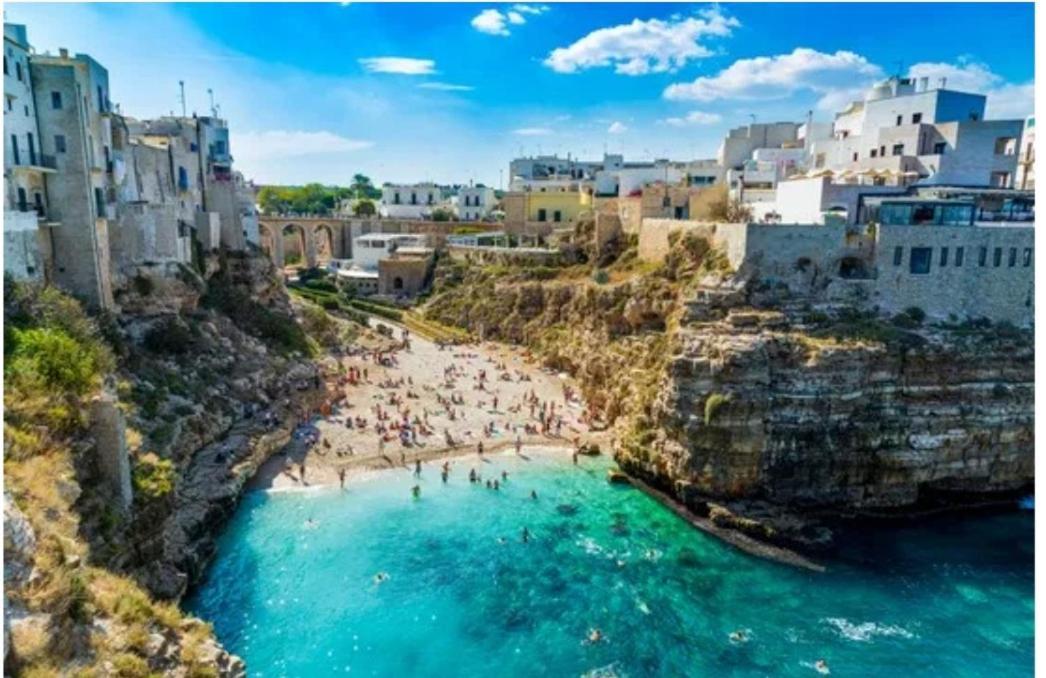 Il Pumo Blu Apartment Polignano a Mare Luaran gambar